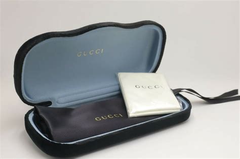 gucci velvet eyeglass case|Gucci sunglasses case replacement.